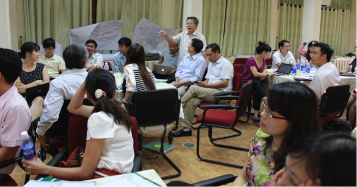 Training event organized by ISET for Can Tho, Da Nang and Binh Dinh CCCOs in 2013